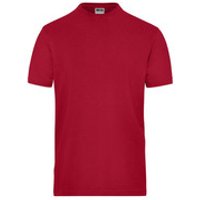 Herren Bio Workwear-T Stretch JN1802, rot, Größe 3XL Bild 2