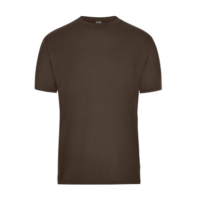 Herren BIO Workwear T-Shirt JN1808, braun, Größe XL
