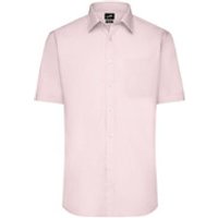 Herrenhemd Poplin Kurzarm JN680, pink, Größe S Bild 2
