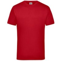 Herren Work T-Shirt JN800, rot, Größe 6XL Bild 2