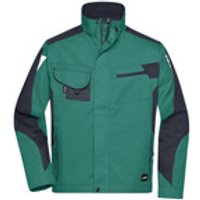Workwear Jacke JN821, dunkelgrün/schwarz, Größe S Bild 2