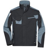 Workwear Jacke JN821, schwarz/carbon, Größe XL Bild 2