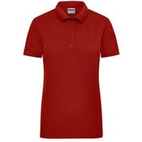Damen Workwear Poloshirt JN829, wein-rot, Größe M Bild 2
