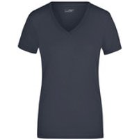 Damen Elastic V-Shirt JN928, navy-blau, Größe XXL Bild 2