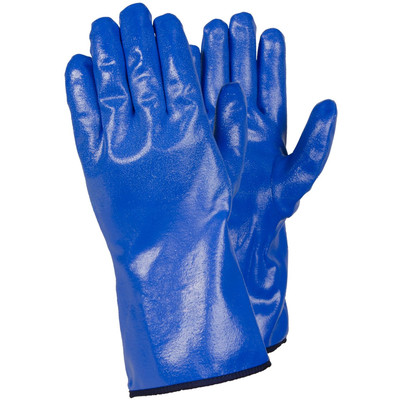 Chemikalienhandschuhe TEGERA 7350, Kat. III, blau, Gr. 10