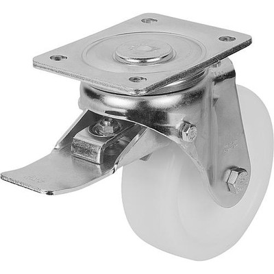 LENKROLLE MIT FESTSTELLSYS STOP-TOP POLYAMID, KOMP:STAHL, D=150, B=50 (K1772.150502)