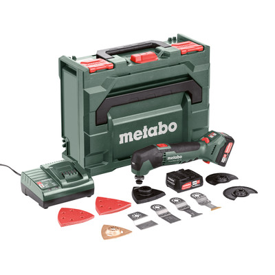 Akku-Multitool PowerMaxx MT 12 (613089510), metaBOX 145, 12V 2x2Ah Li-Power + SC 30