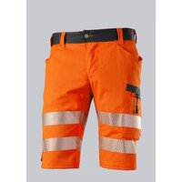 Warnschutz-Shorts, warnorange/anthrazit, Größe 46n Bild 2