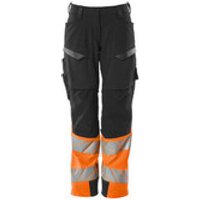 Hose mit Knietaschen ACCELERATE SAFE, Dunkelanthrazit/hi-vis Orange, Größe 76C40 Bild 2