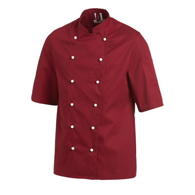 Kochjacke Unisex bordeaux 12/1094/21, Größe 58