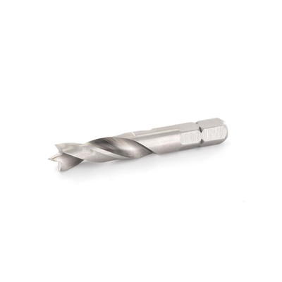 Holzspiralbohrer-Bits kurz HSS-G, AØ 3 mm, Nutzlänge 16mm, Schaft C6,3, Gesamtlänge 38 mm