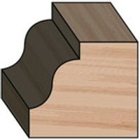 Profilfräser HM 25,4 x 16 x 54mm, Radius 4mm, Schaft 8mm 3113.825 Bild 2