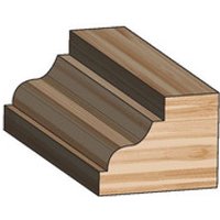 Profilfräser HM 34,9 x 13,5 x 52,4mm, Radius 4mm/4mm, Schaft 6mm 3122.834 Bild 2