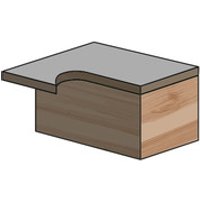 Bündigfräser HM 19,05 x 25,4 x 70mm, S=8mm Bild 2