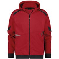 Lunax Kapuzensweatshirt, rot/schwarz, Größe XL Bild 2