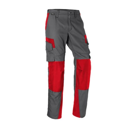 INNOVATIQ Hose 2230 5370, anthrazit/mittelrot, Größe 50