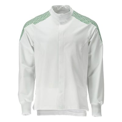 20054-511 Jacke, weiß/grasgrün, 6XL