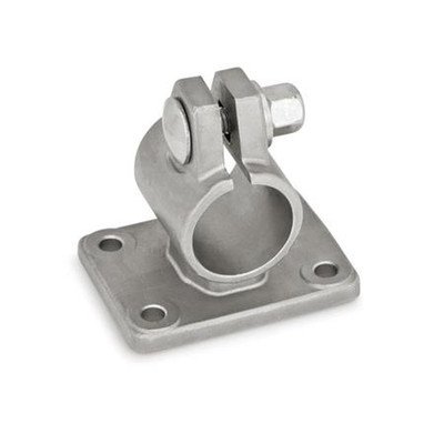 Flansch-Klemmverbinder, Edelstahl, mit 4 Bohrungen (146.5-B40-A-4)