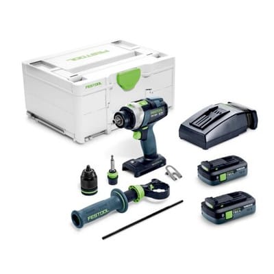 Akku-Schlagbohrschrauber QUADRIVE TPC 18/4 TBX4,0 I-Plus