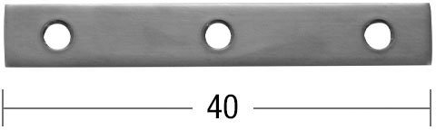 GARESA Stangenverbinder 16 mm Innenlaufprofil SEFRA, (1-tlg), Aluminiumfarben