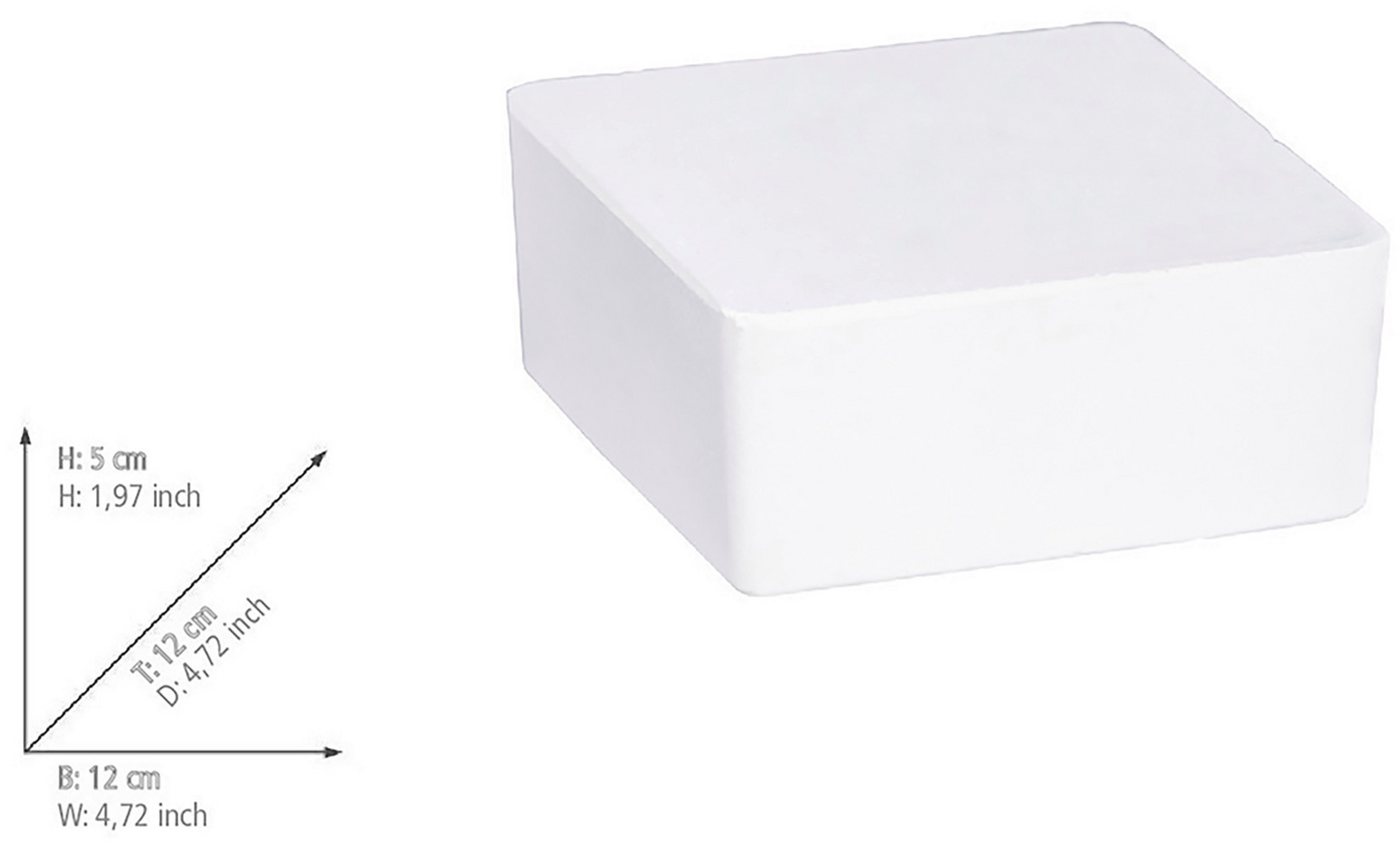 WENKO Raumentfeuchter-Nachfüllpack Modell Cube, für Raumentfeuchter Cube 1000 g, Orange, reduziert Luftfeuchtigkeit ohne Strom, für Räume bis 80 m³