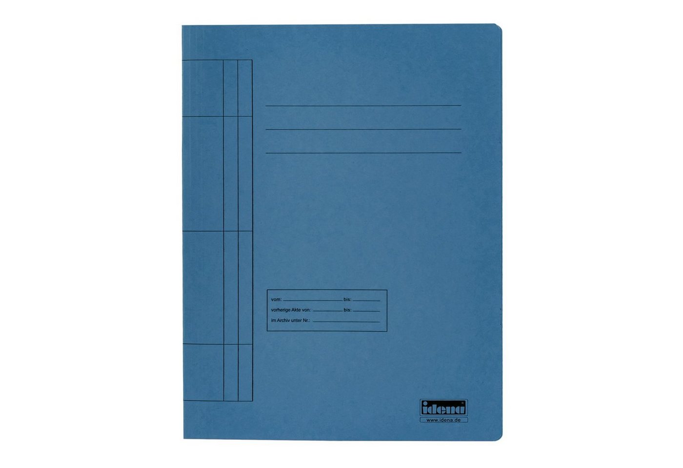 Idena Hefter Idena Kartonschnellhefter A4 blau