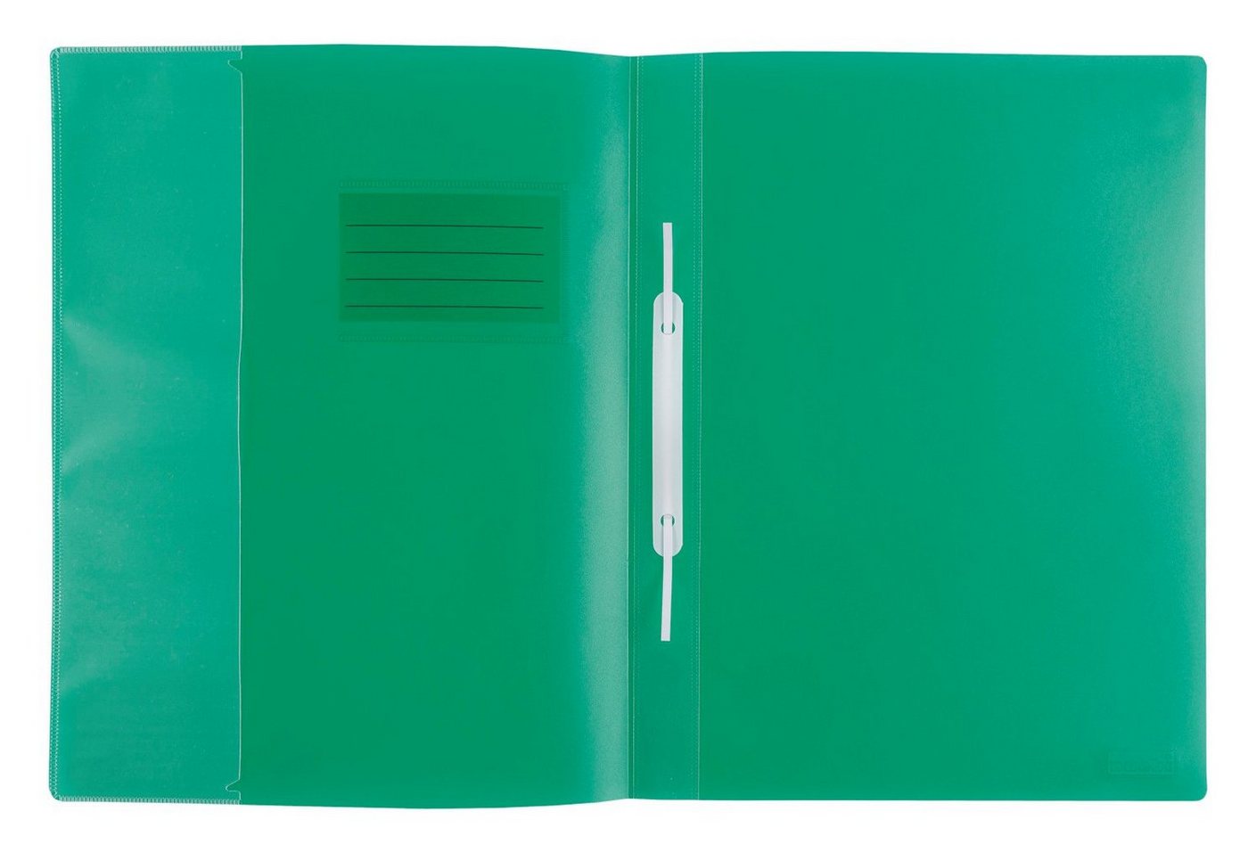 Idena Hefter Idena 307853 - Schnellhefter für DIN A4, mit Überbreite, aus Polypropy