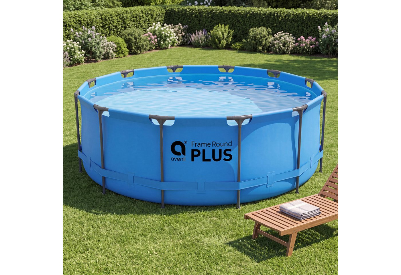 Avenli Framepool Frame Plus Pool 366x122 cm, Aufstellpool (Stahlrahmenpool, ohne Zubehör), Auch als Ersatzpool geeignet Bild 5