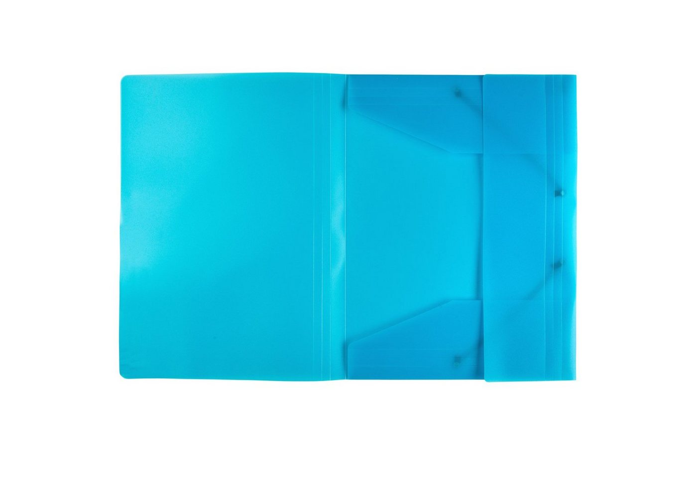 Idena Hefter Idena 213374 - Sammelmappe mit Gummizug für DIN A4, aus Polypropylen Bild 4