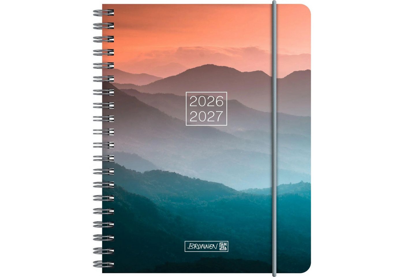 Baier & Schneider Schülerkalender Schülerkalender 2026/2027 "Misty Sunset", A6, Kunststoff Bild 3