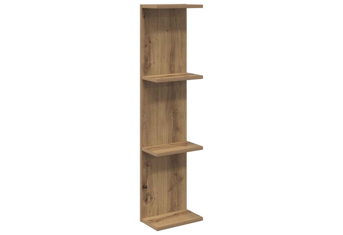 vidaXL Regal Wandregal Artisan-Eiche 22 x 15 x 100 cm Holzwerkstoff, 1-tlg.
