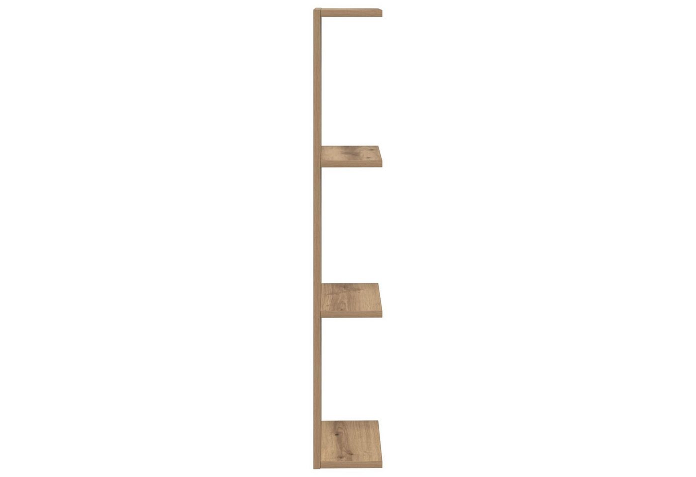 vidaXL Regal Wandregal Artisan-Eiche 22 x 15 x 100 cm Holzwerkstoff, 1-tlg. Bild 5