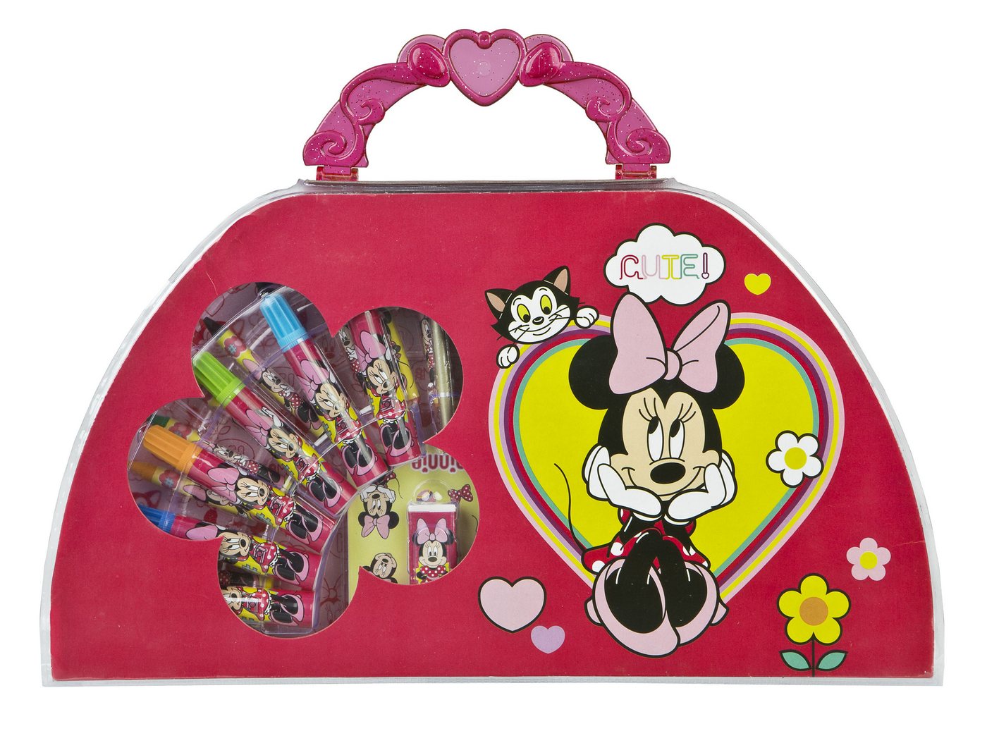 Disney Minnie Mouse Farbkasten Malset Farbset Zeichnungsbox - Das perfekte Kreativpaket für Kinder Bild 3