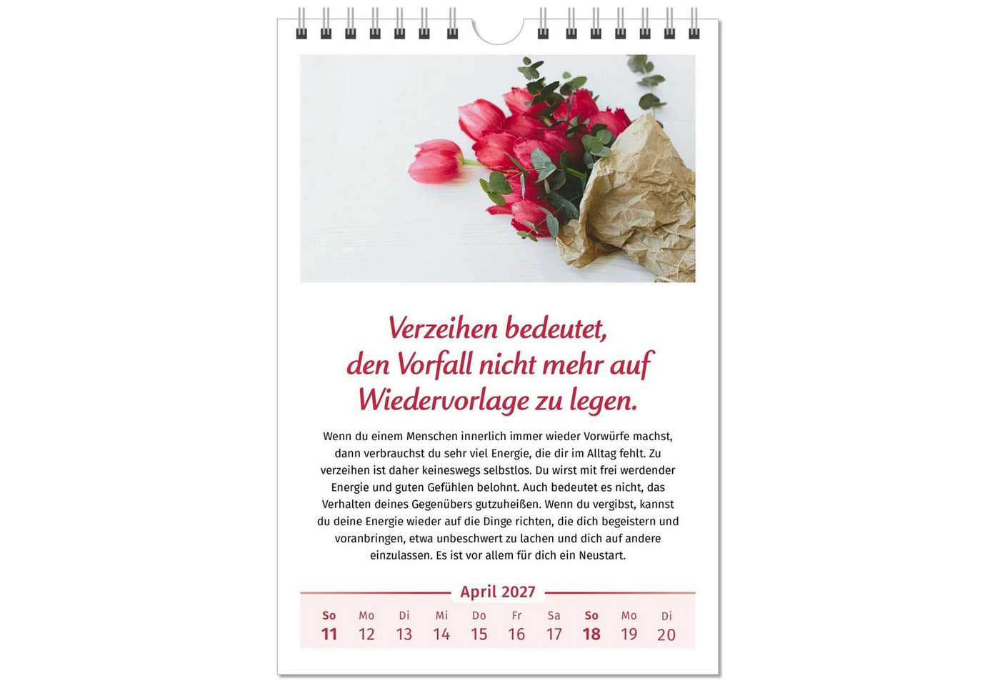 Wandkalender Der Lebensfreude-Kalender 2027 Bild 4