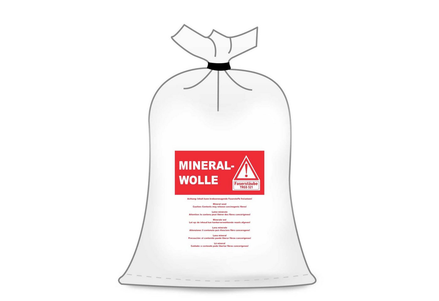 AEGITEX Big Bag KMF Gewebesack Mineralwolle, 140 x 220 cm