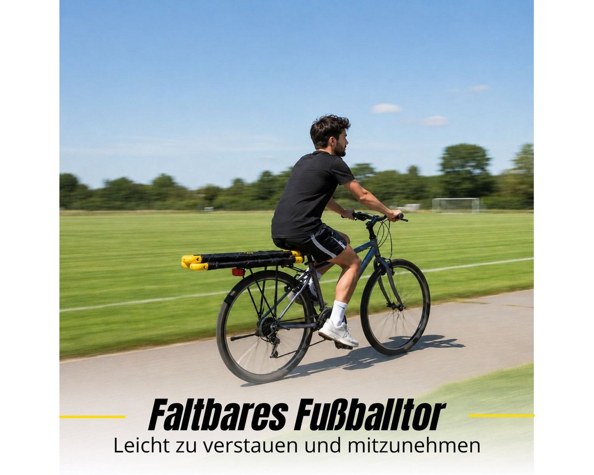 Dunlop Fußballtor Dunlop Fußballtore Set von 2 – Football Goal 90 × 59 × 61 cm Bild 2