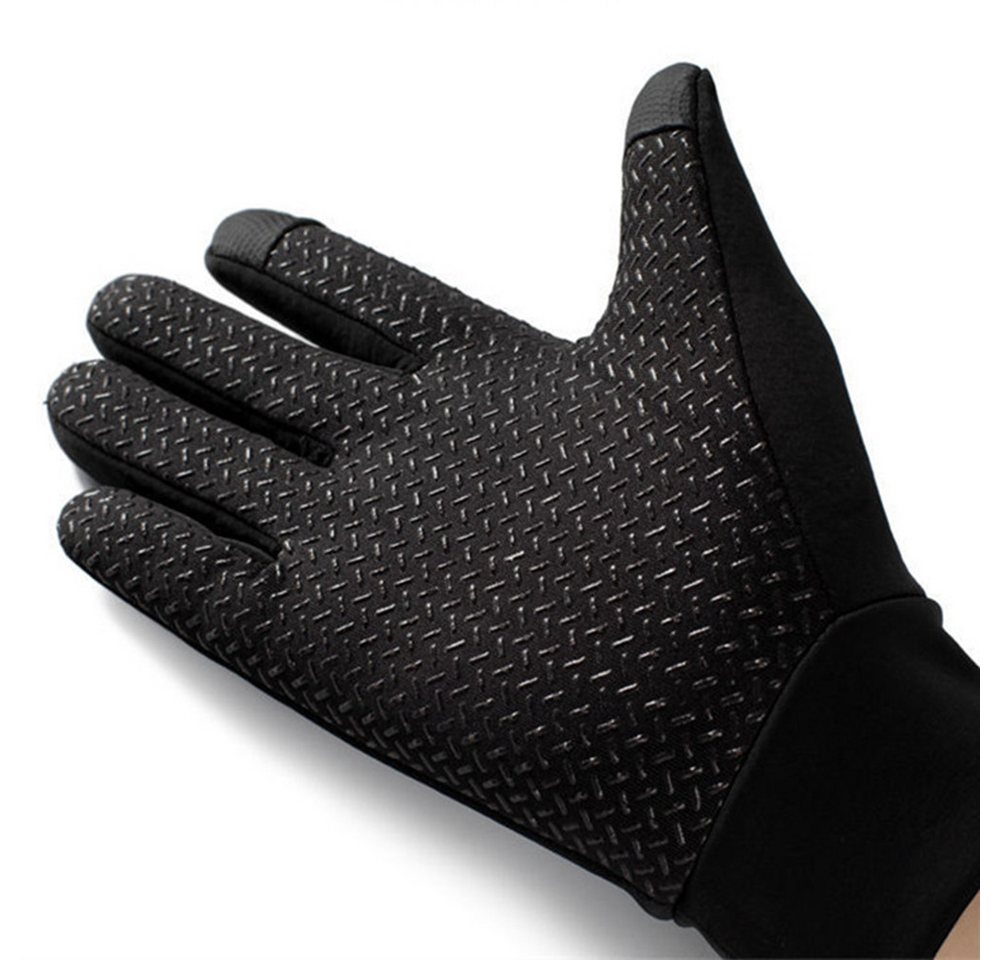 Cachito Fahrradhandschuhe Thermo Handschuhe Herren Damen, Winter Touchscreen handschuhe für Laufen Reiten Gehen Fahren Outdoor Bild 5