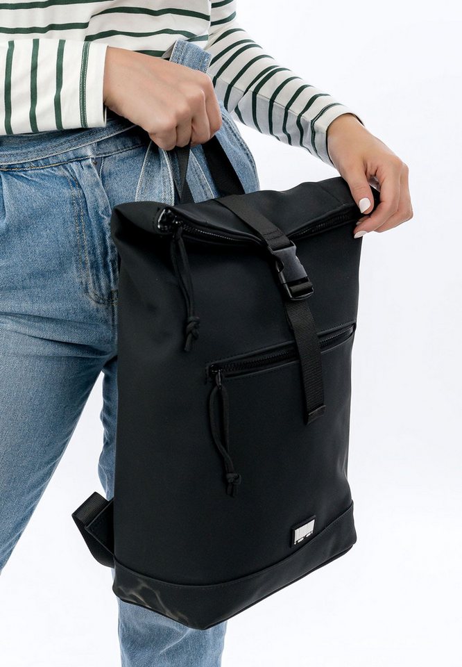 EMILY & NOAH Cityrucksack E&N Kairo, Logo Patch Bild 2