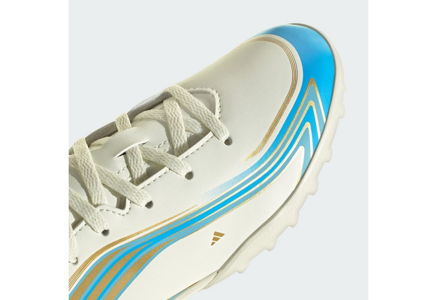 adidas Performance F50 MESSI CLUB KIDS FUSSBALLSCHUH, HYBRIDRASEN Fußballschuh Bild 4