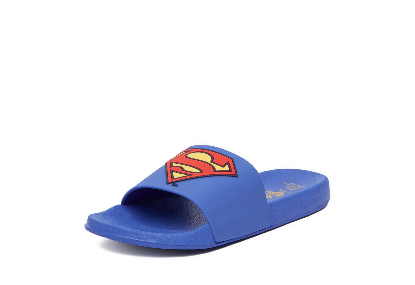 Superman Superman Herren-Flip-Flops Blau Badepantolette Bild 2