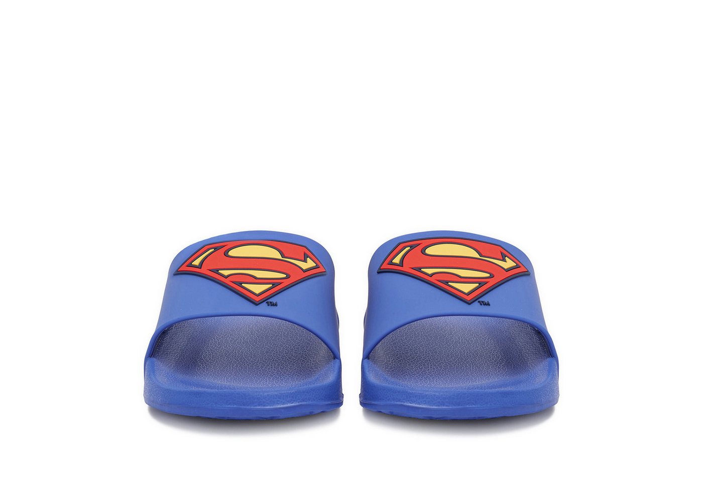 Superman Superman Herren-Flip-Flops Blau Badepantolette Bild 4