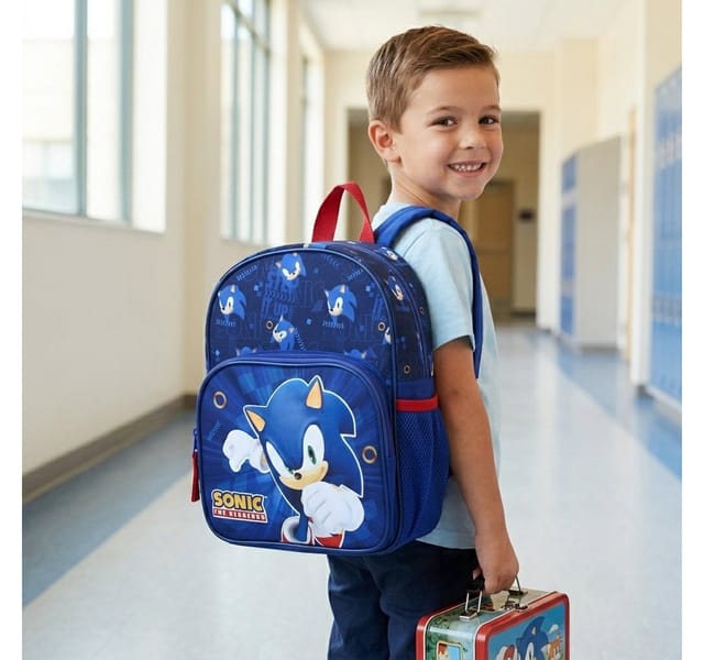 Vadobag Kindergartentasche Rucksack Sonic Still Unstoppable Kinderrucksack Blau 29 cm