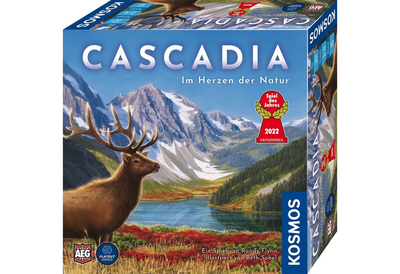 Cascadia - im Herzen der Natur, Gesellschaftsspiel Bild 5