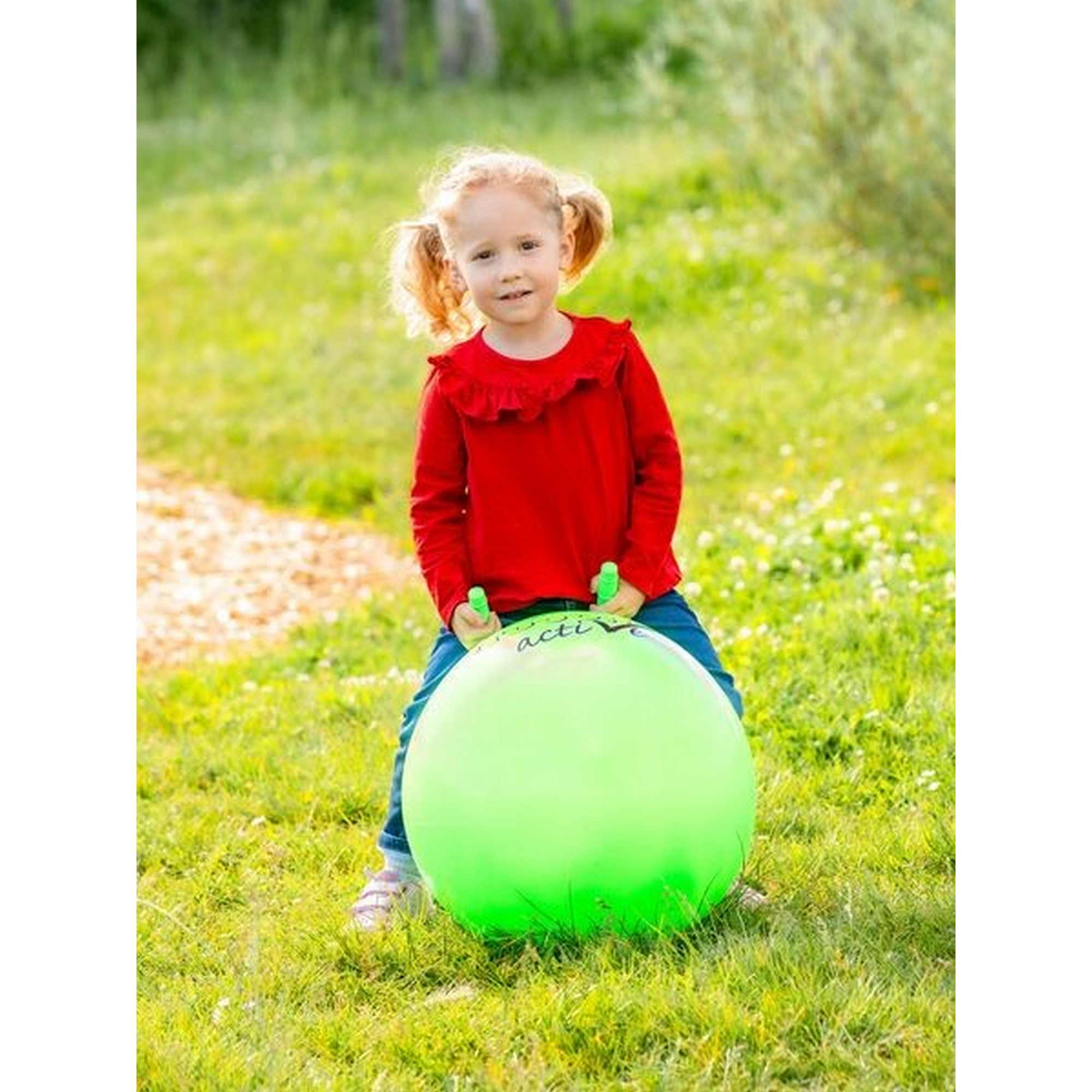 Sprungball mit 45 cm Durchmesser Bild 2