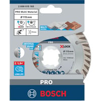 PRO Diamanttrennscheibe X-LOCK MultiMaterial, Ø 125 mm Bild 2