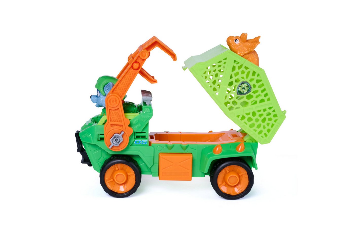Paw Patrol: Der Dino Film - Rockys Dino-Rettungs-Recycler, Spielfahrzeug