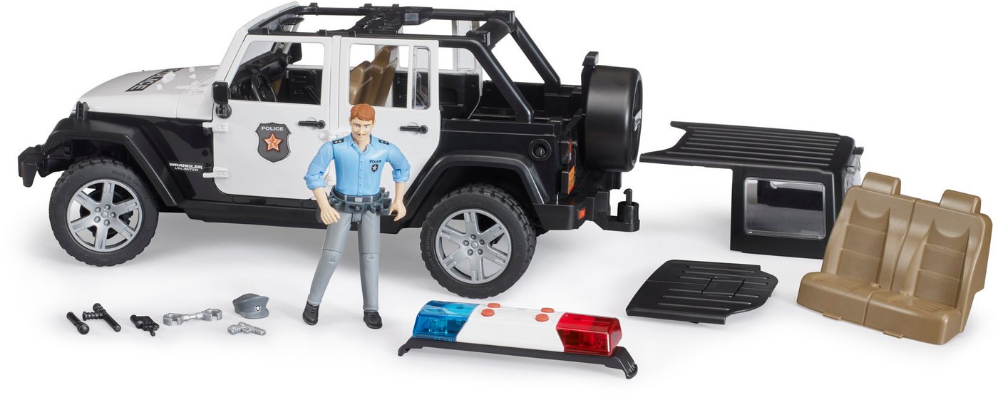 Jeep Wrangler Unlimited Rubicon Polizeifahrzeug , Modellfahrzeug