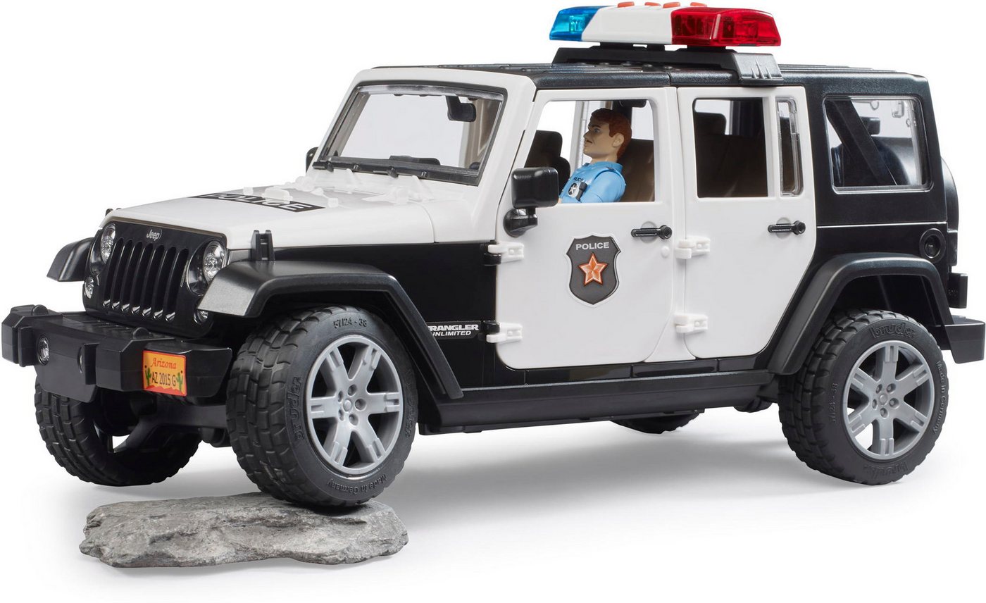 Jeep Wrangler Unlimited Rubicon Polizeifahrzeug , Modellfahrzeug Bild 3
