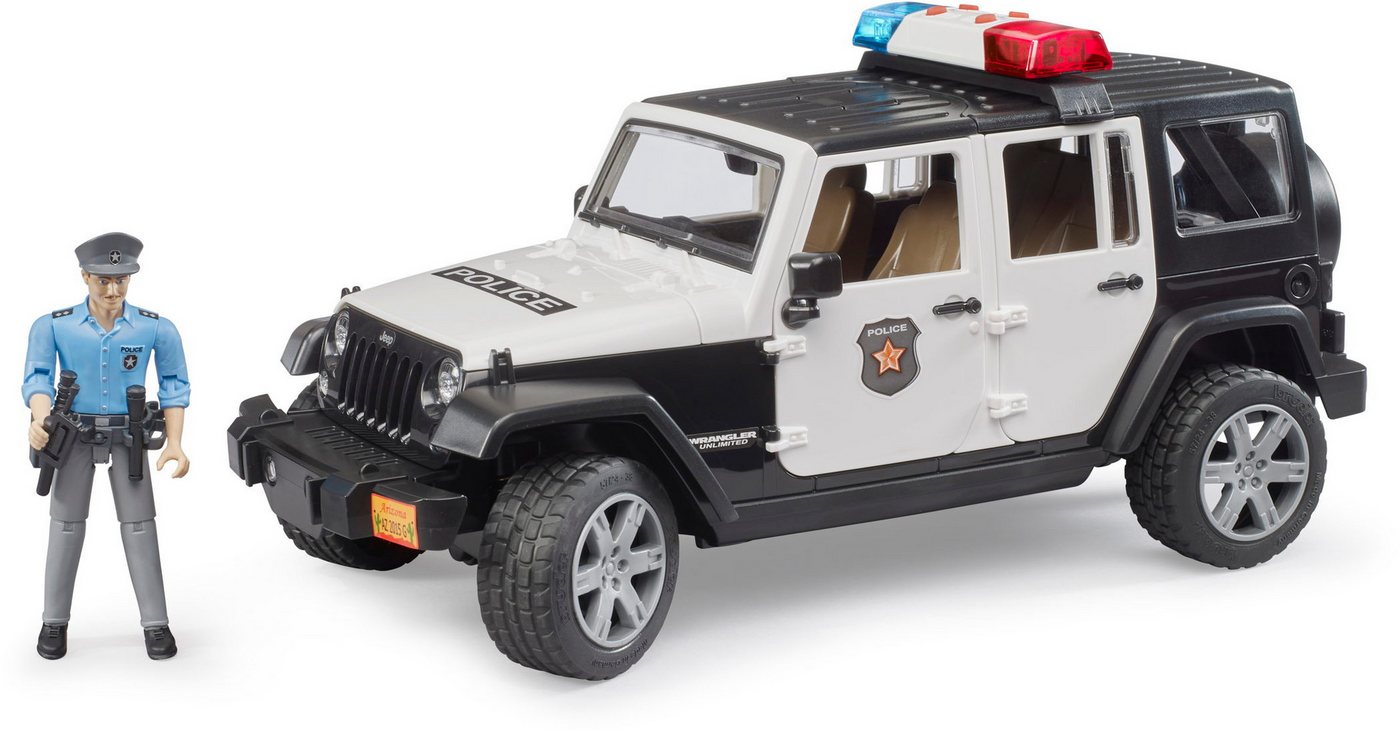 Jeep Wrangler Unlimited Rubicon Polizeifahrzeug , Modellfahrzeug Bild 4