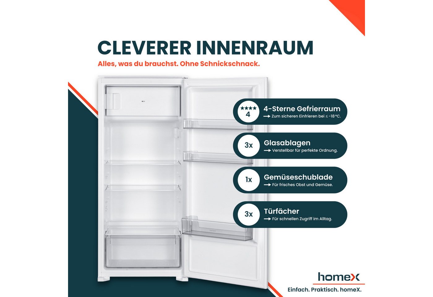 CFB1811E, Kühlschrank Bild 3